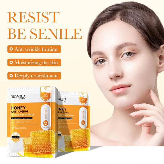 Bioaqua Honey Anti-Aging Firming Nourish Facial Sheet Mask